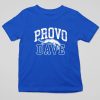 Dave Portnoy with Provo Dave BYU Shirt