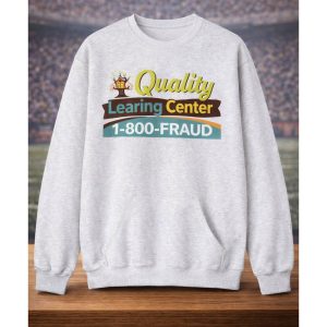Quality Learning Center 1 800 Fraud Hoodie 2