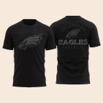 Eagles 2025 Back In Black Football Shirt