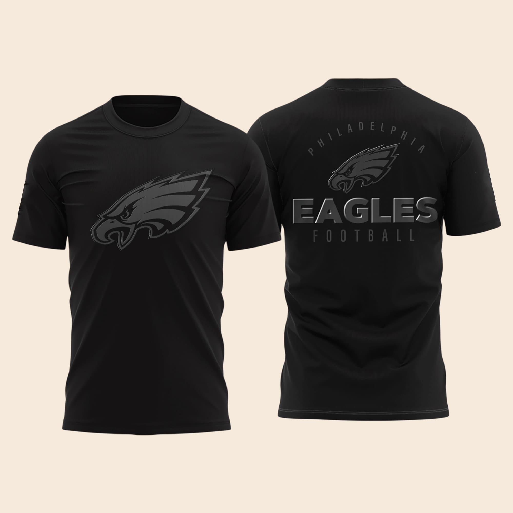 Eagles 2025 Back In Black Football Shirt 2 Eagles 2025 Back In Black Football Shirt 2