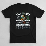 Eagles Nfc East Back 2 Back Championship 2024 2025 Shirt