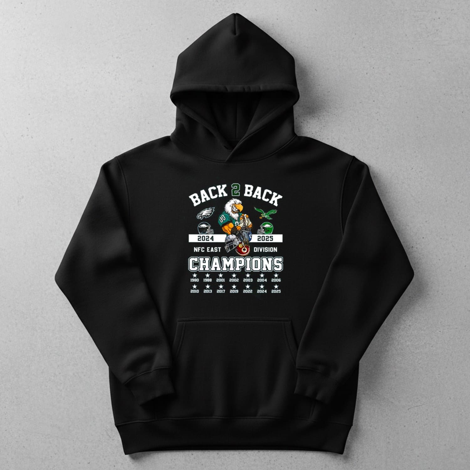 Eagles Nfc East Back 2 Back Championship 2024 2025 Shirt Eagles Nfc East Back 2 Back Championship 2024 2025 Shirt