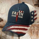 Faith Over Fear Print Hat