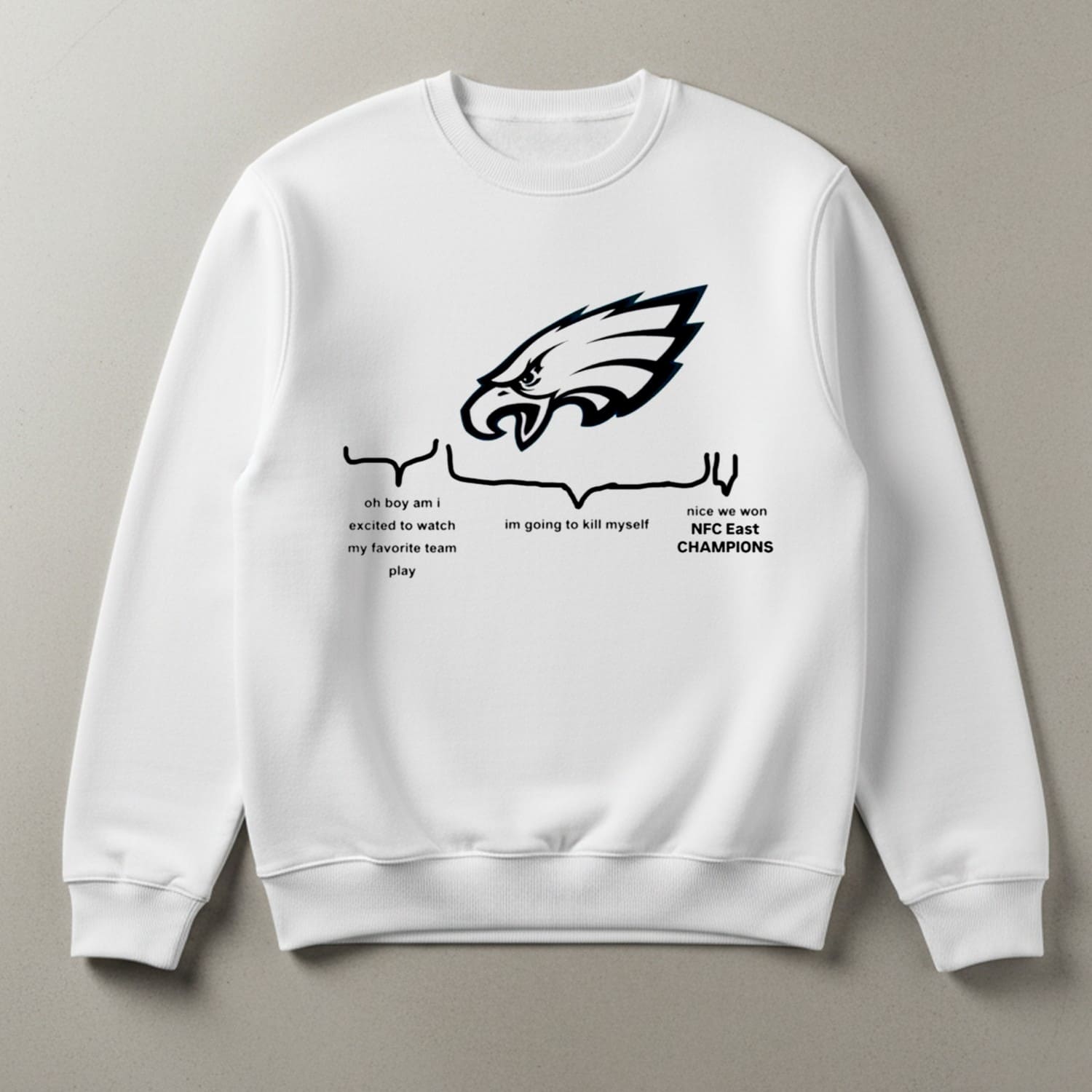 Fly Eagles Fly Nice We Won N East Champions Shirt Fly Eagles Fly Nice We Won N East Champions Shirt