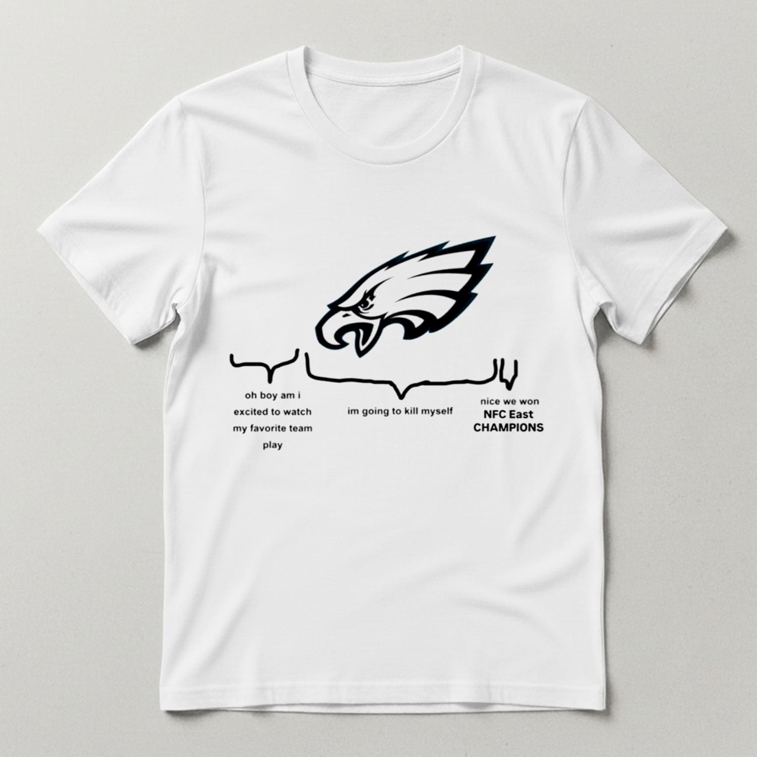 Fly Eagles Fly Nice We Won N East Champions Shirt Fly Eagles Fly Nice We Won N East Champions Shirt
