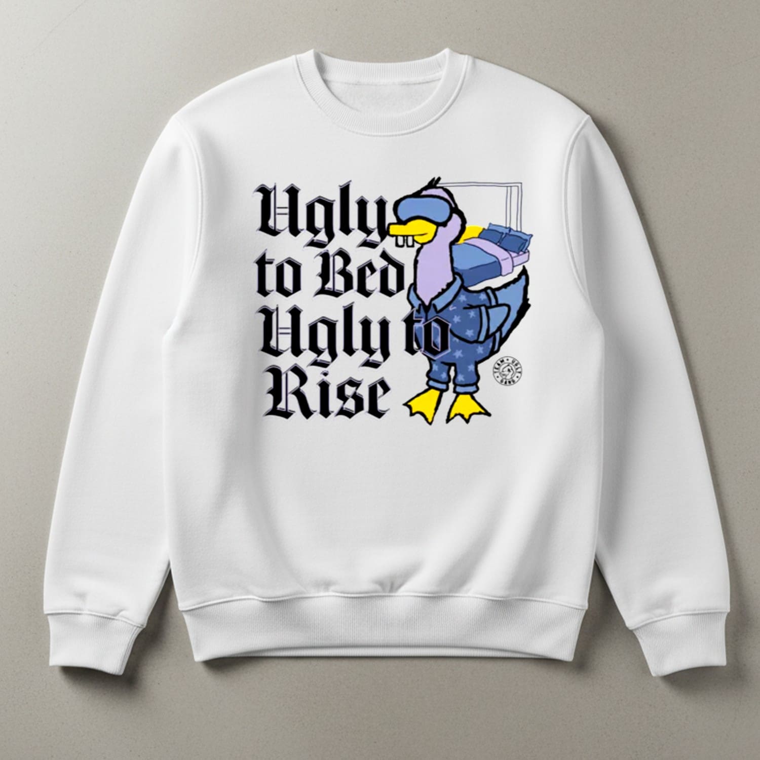Foyesade Oluokun Ugly To Bed Ugly To Rise Sweatshirt Foyesade Oluokun Ugly To Bed Ugly To Rise Sweatshirt
