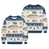 Funny Fish Meme Japanese Ugly Christmas Sweater