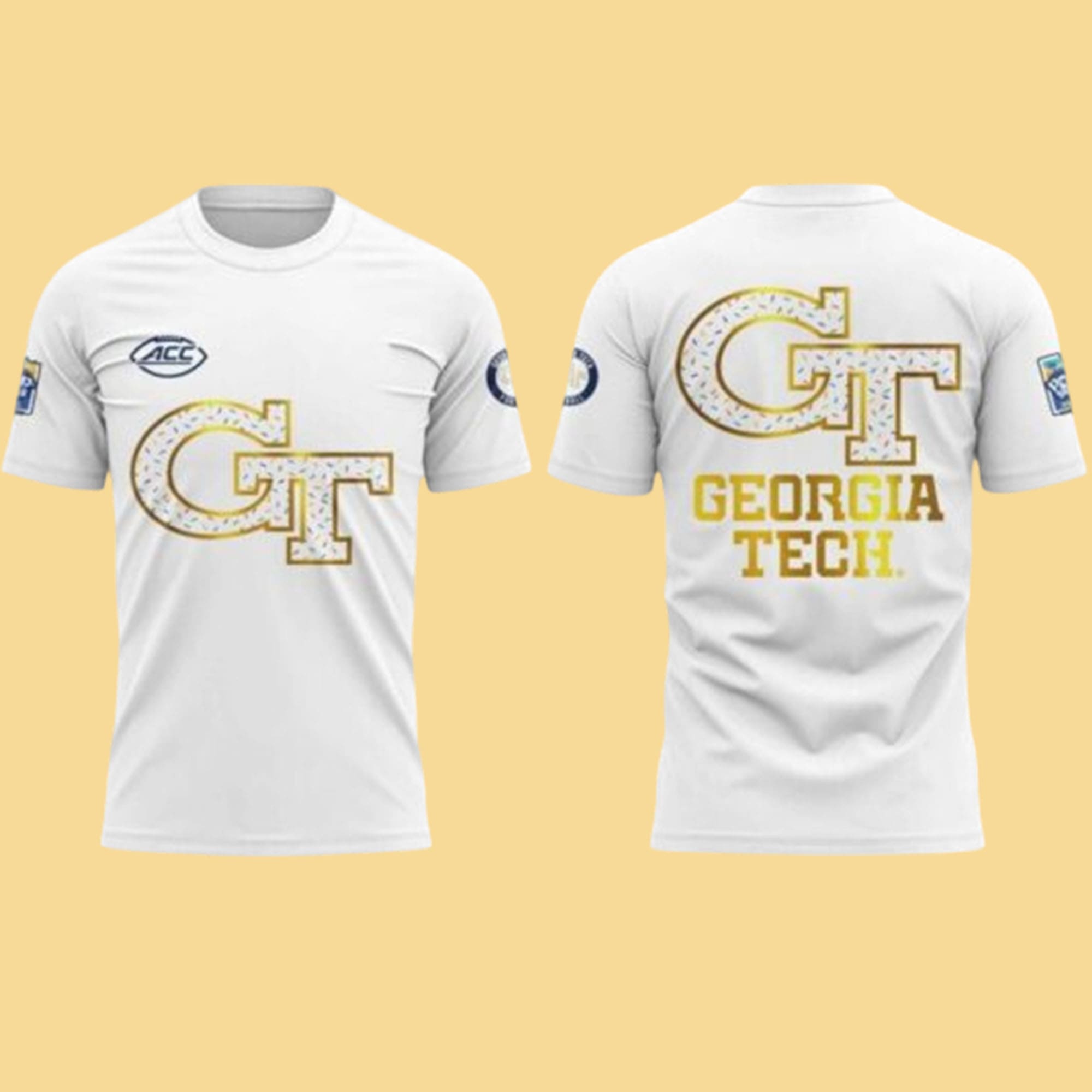 Georgia Tech Football Frosted Sprinkled Pop Tarts Bowl Orlando Hoodie Georgia Tech Football Frosted Sprinkled Pop Tarts Bowl Orlando Hoodie