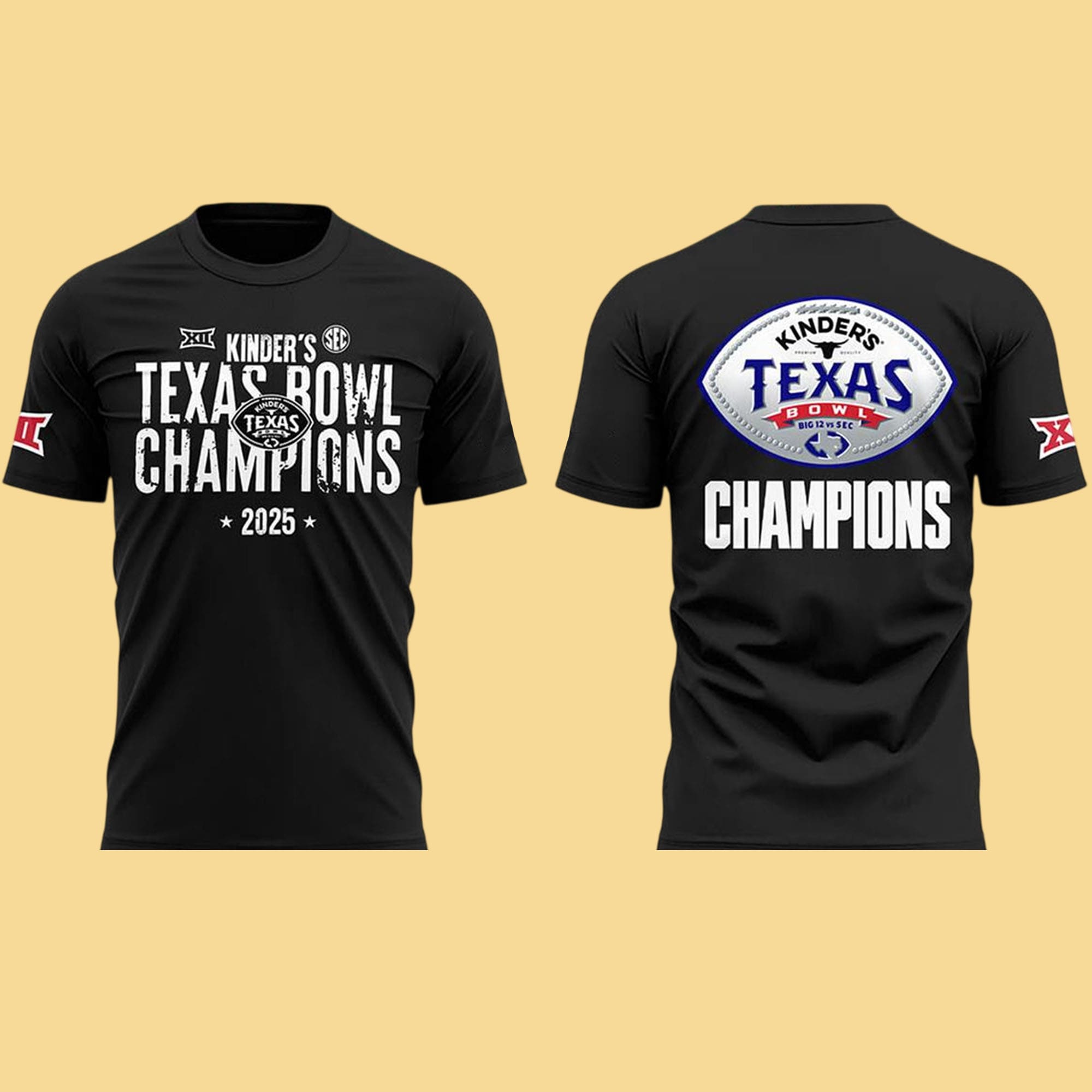 Houston Cougars Kinders Texas Bowl Champions Hoodie Houston Cougars Kinders Texas Bowl Champions Hoodie