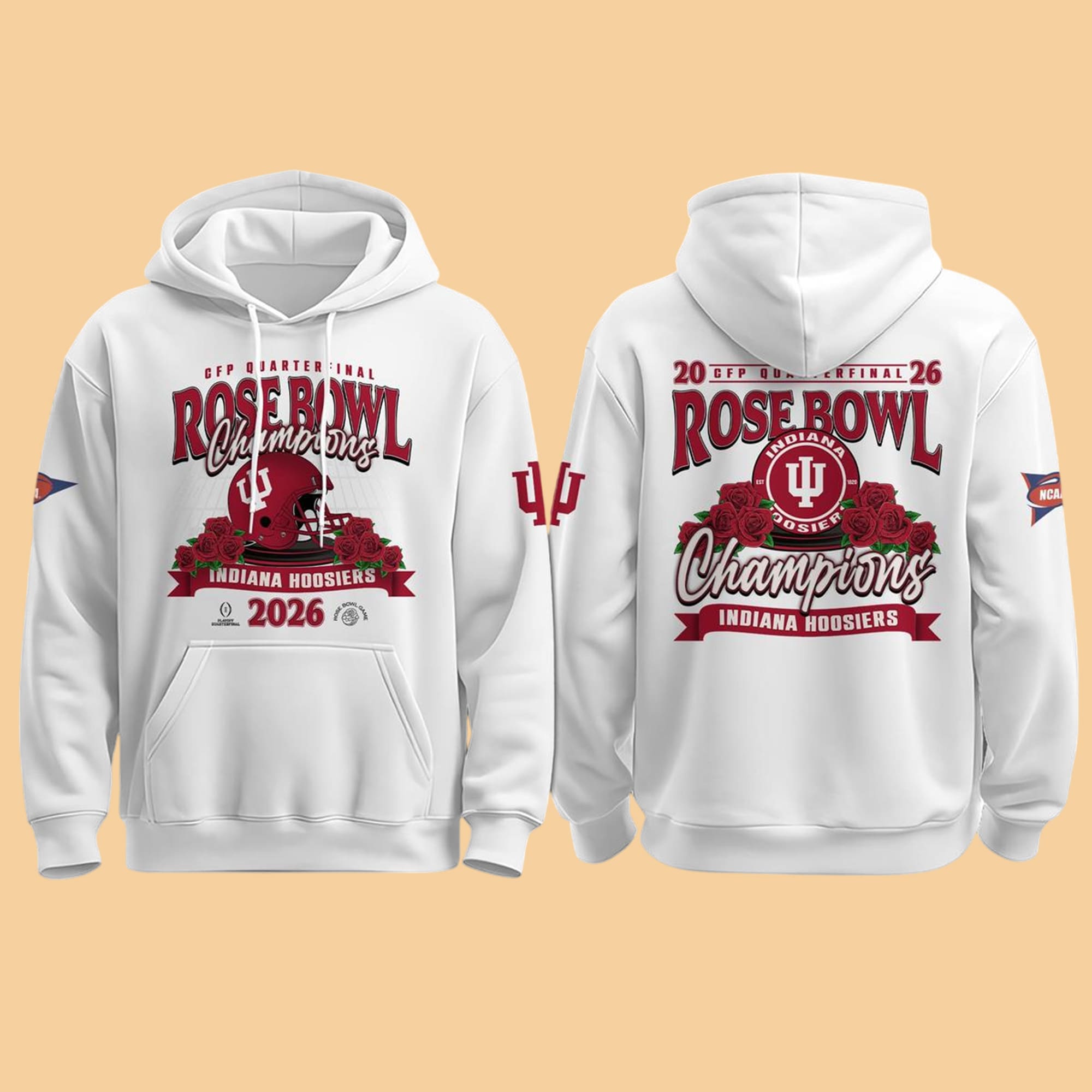 Indiana Hoosiers Rose Bowl Game Champions 2026 Shirt Indiana Hoosiers Rose Bowl Game Champions 2026 Shirt