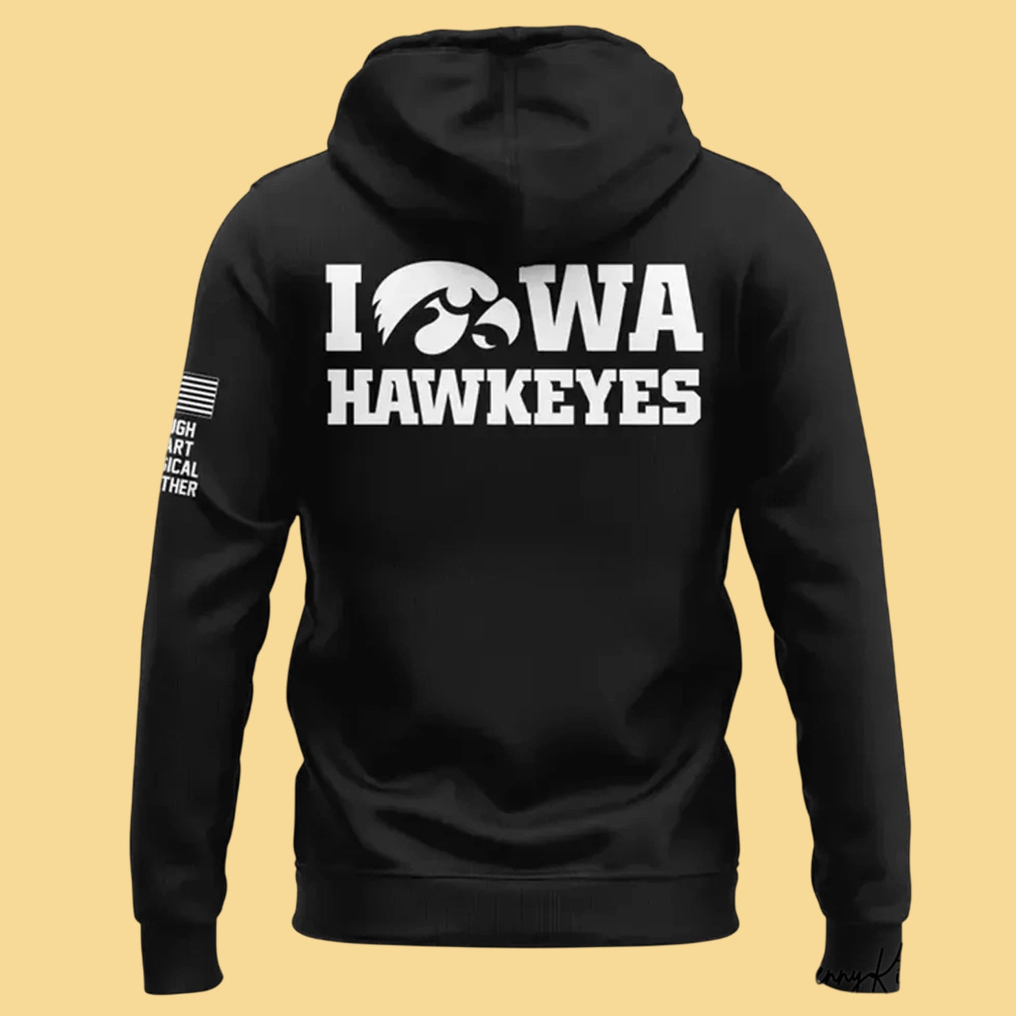 Iowa Hawkeyes Coach Kirk Ferentz Hoodie Iowa Hawkeyes Coach Kirk Ferentz Hoodie