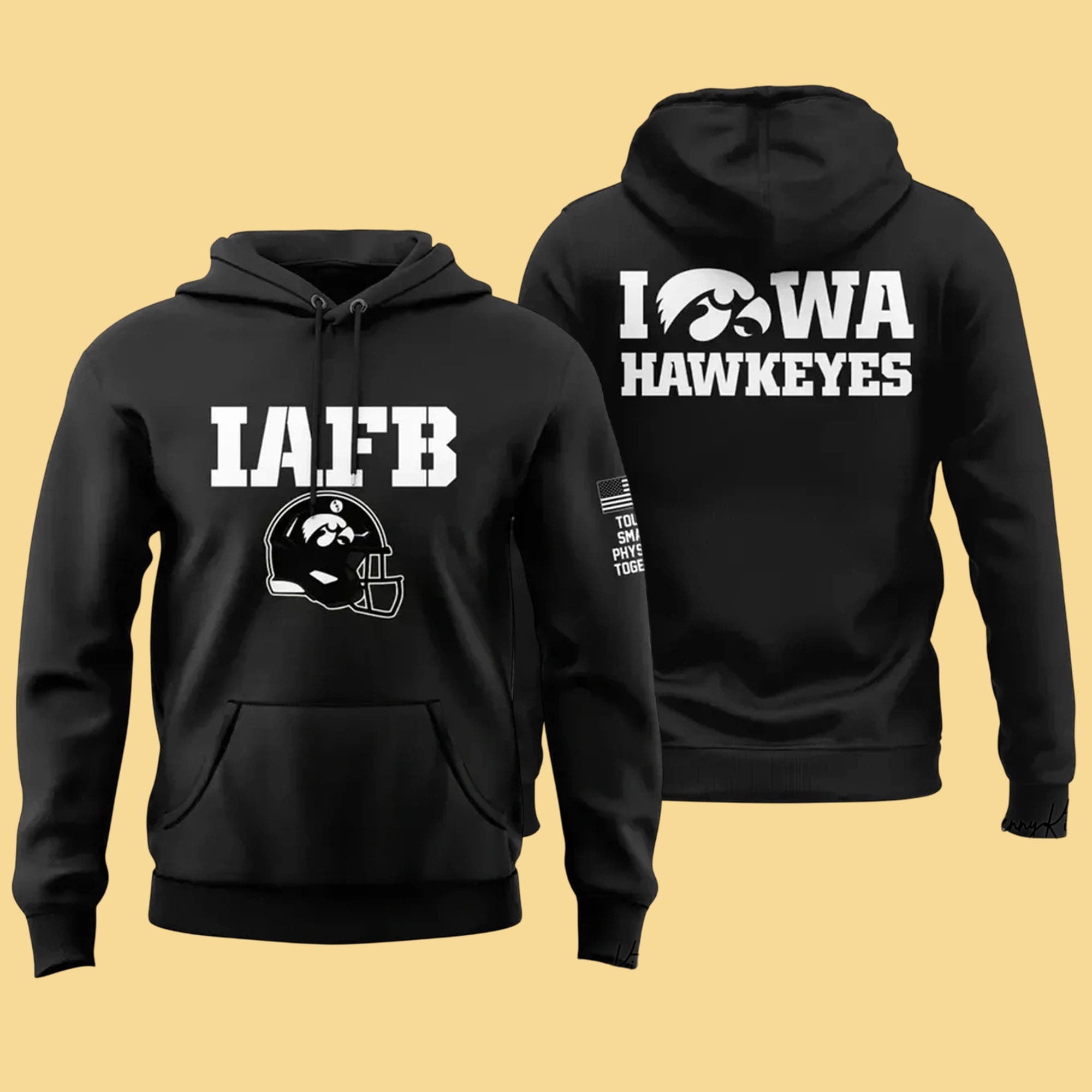 Iowa Hawkeyes Coach Kirk Ferentz Hoodie Iowa Hawkeyes Coach Kirk Ferentz Hoodie