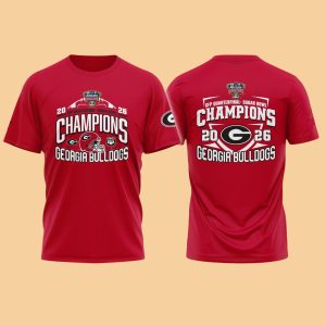 Georgia Bulldogs Sugar Bowl Champions 2026 Shirt