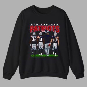 Patriots Coach With Players Back View Shirt 1
