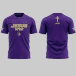 James Madison Dukes Football Jesus Won Shirt