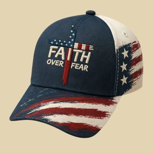 Faith Over Fear Print Hat 1