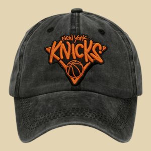 Knicks Retro Script Embroidered Hat