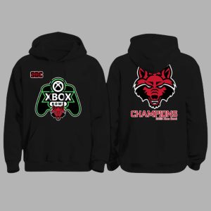 Arkansas State Red Wolves Xbox Bowl Champs 2025 Hoodie