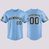 Milwaukee Brewers 2026 Powder Blue Custom Jersey
