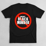 Mysonne Linen Boycott Black Murder Shirt