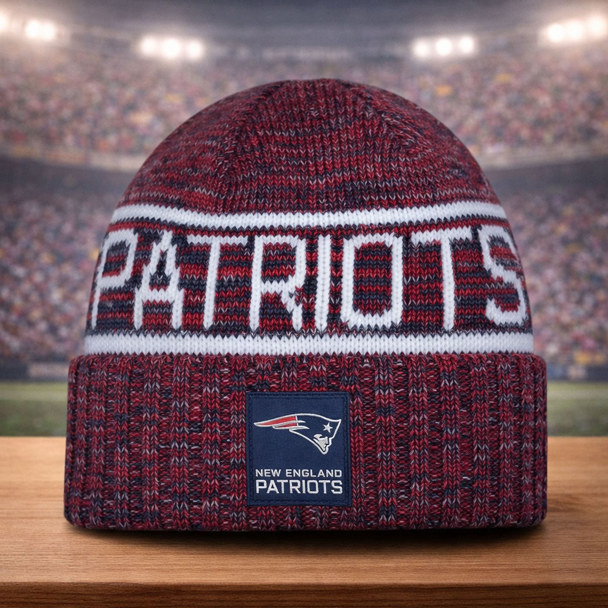 New England Patriots Drake Maye Beanie Hat New England Patriots Drake Maye Beanie Hat