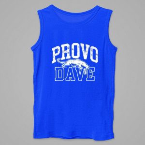 Dave Portnoy with Provo Dave BYU Shirt 3