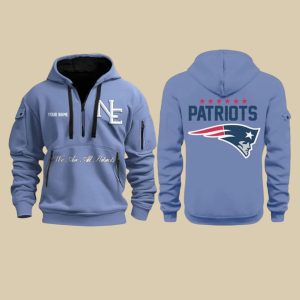 New England Patriots 2025 Rivalry Nor Easter Quarter Zip Hoodie 1 New England Patriots 2025 Rivalry Nor Easter Quarter Zip Hoodie