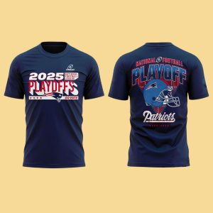 Patriots National Football League Playoffs 2025 Shirt