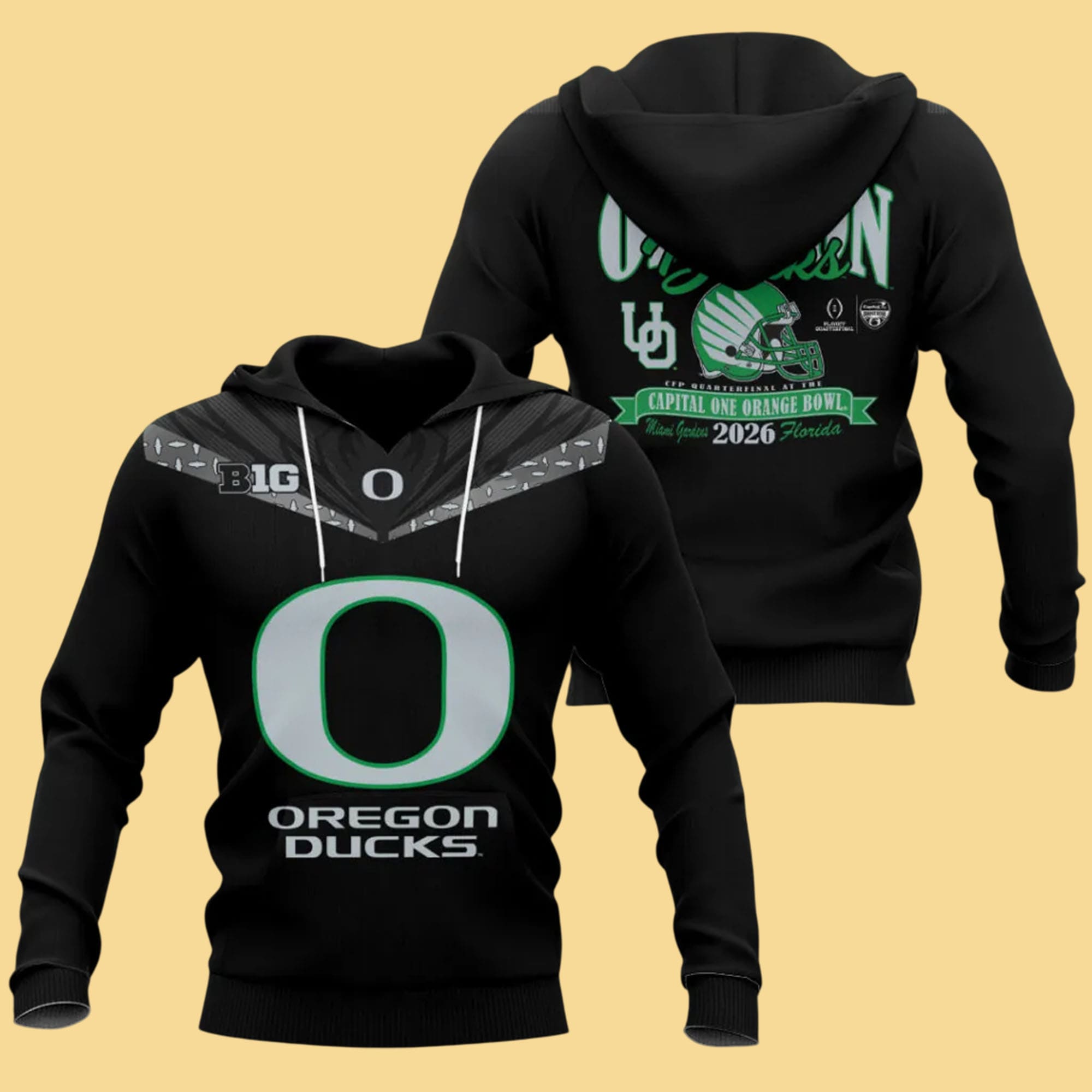 Oregon Ducks Capital One Orange Bowl 2026 Shirt Oregon Ducks Capital One Orange Bowl 2026 Shirt