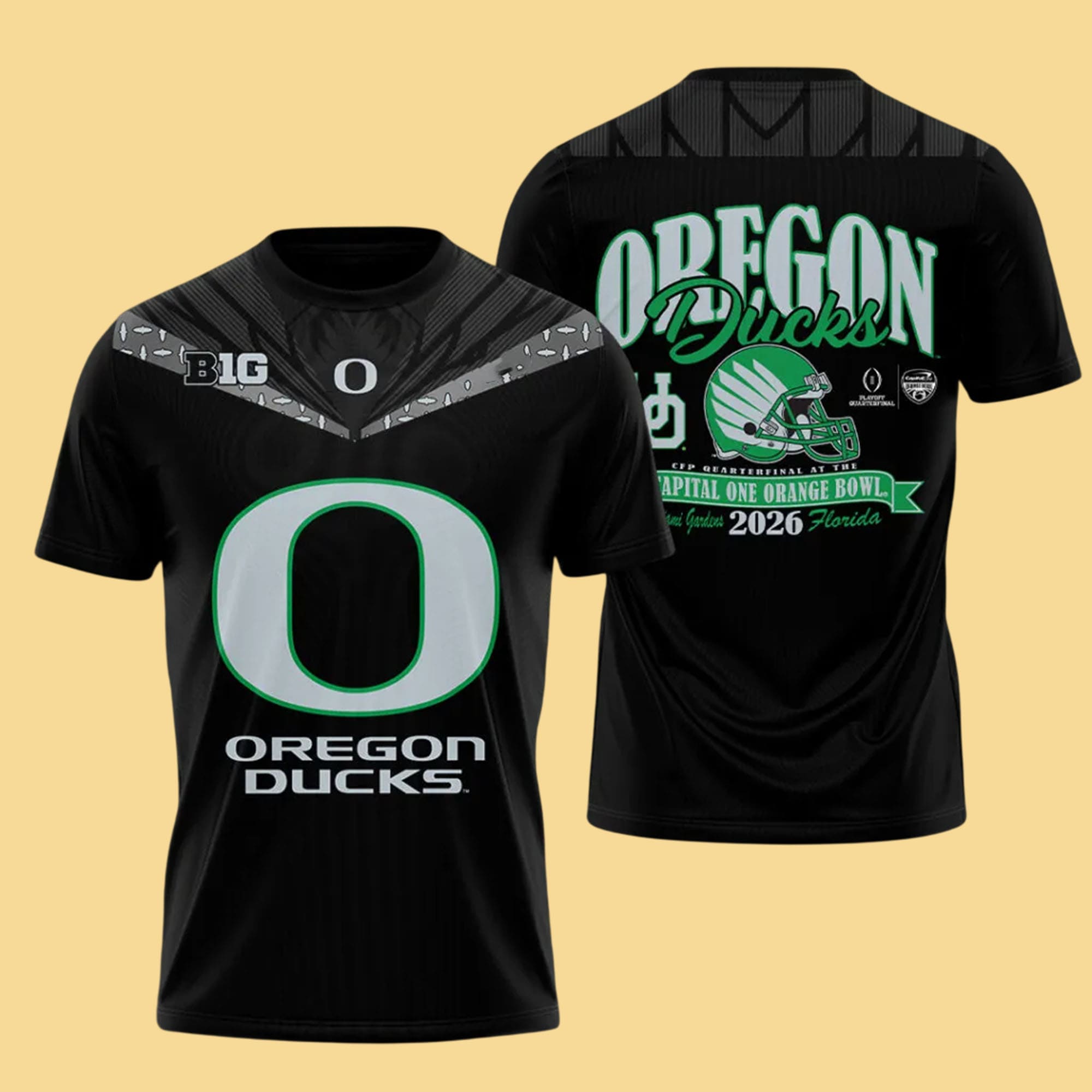 Oregon Ducks Capital One Orange Bowl 2026 Shirt Oregon Ducks Capital One Orange Bowl 2026 Shirt