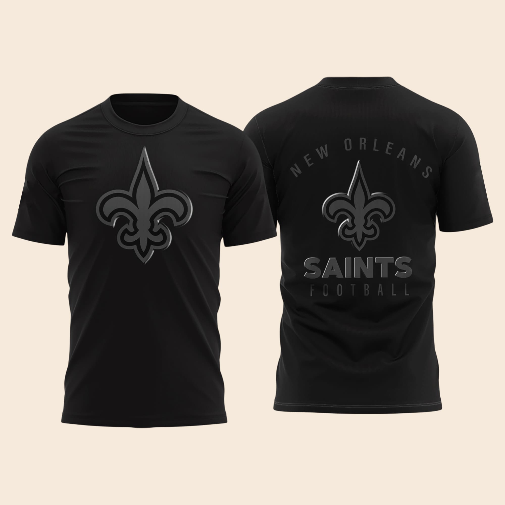 Orleans Saints 2025 Back In Black Football Shirt Orleans Saints 2025 Back In Black Football Shirt