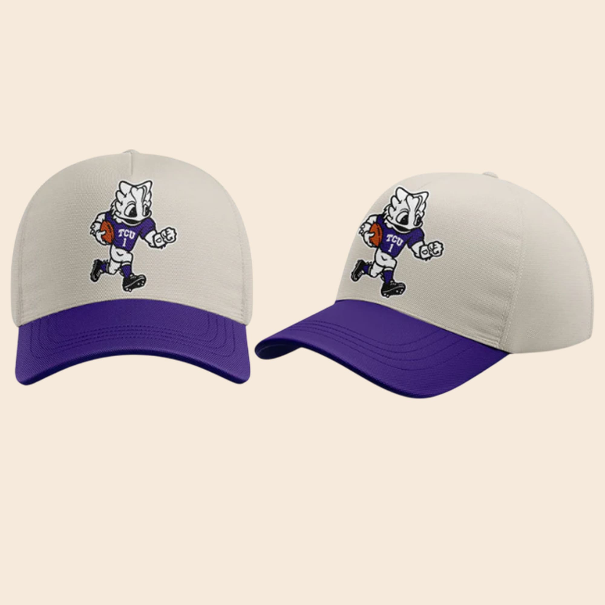 TCU Football SuperFrog 2025 Two Sided Shirt TCU Football SuperFrog 2025 Two Sided Shirt