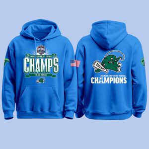 Tulane Green Wave American Conference Football Champions 2025 Hoodie 1 Tulane Green Wave American Conference Football Champions 2025 Hoodie 1