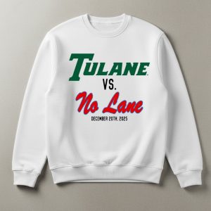 Tulane Vs No Lane T-Shirt 1 Tulane Vs No Lane T Shirt 1