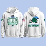 Tulane Green Wave American Conference Football Champions 2025 Hoodie