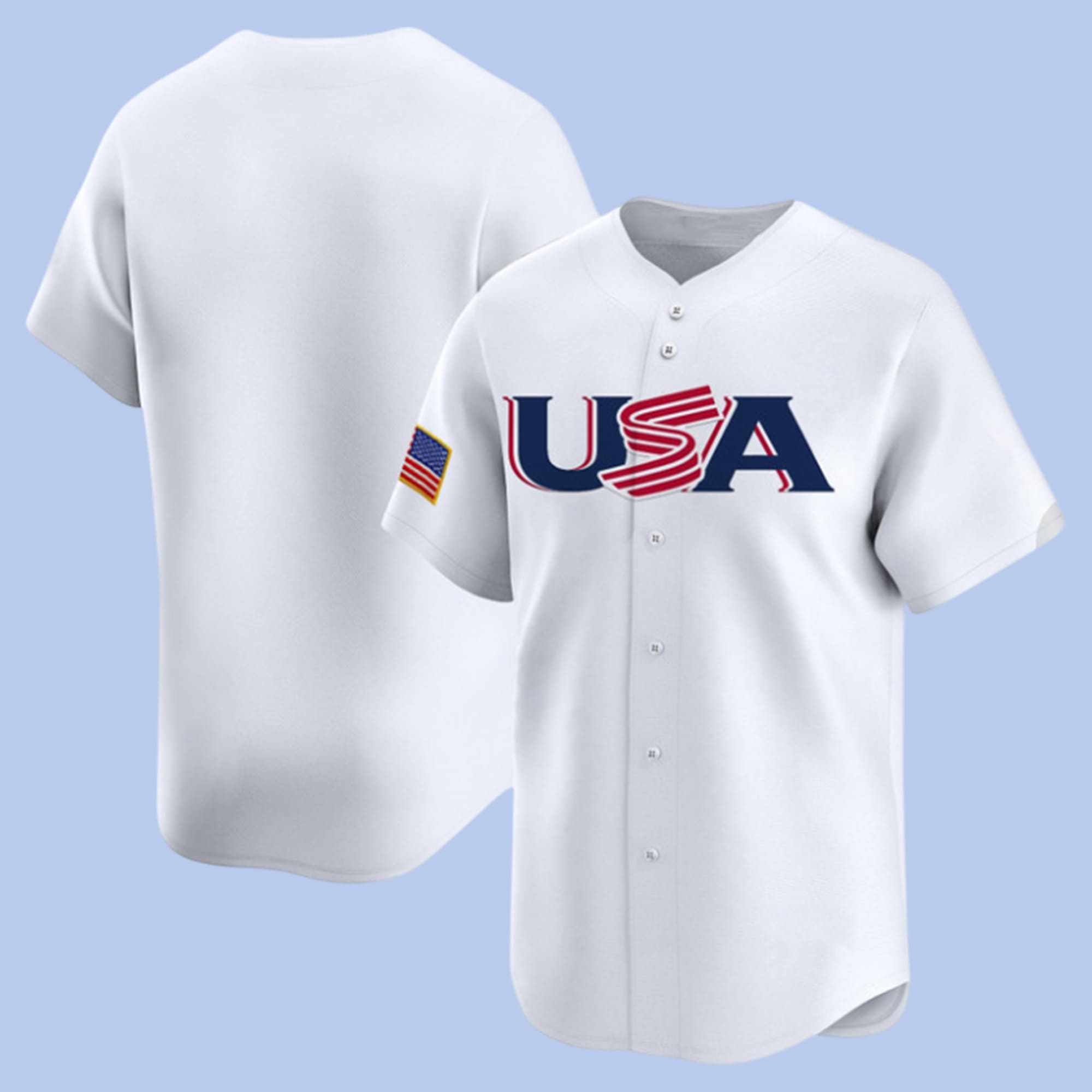 Usa 2026 World Baseball Personalized Jersey 1 Usa 2026 World Baseball Personalized Jersey 1