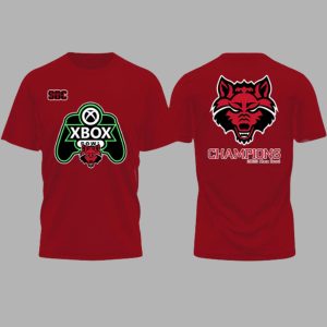 Arkansas State Red Wolves Xbox Bowl Champs 2025 Shirt 1