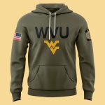 West Virginia Football Military Hoodie