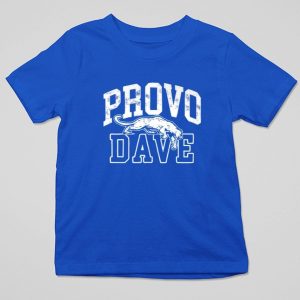 Dave Portnoy with Provo Dave BYU Shirt