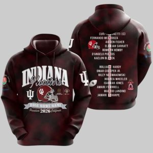 Indiana Football 2026 Rose Bowl Shirt 1 Indiana Football 2026 Rose Bowl Shirt 1