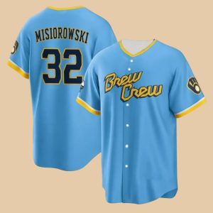 2026 Milwaukee Brewers Powder Blue Road Jersey