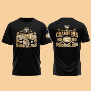 Georgia Bulldogs Sugar Bowl Champions 2026 Shirt 1 Georgia Bulldogs Sugar Bowl Champions 2026 Shirt 1