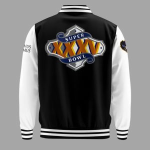 Baltimore Ravens Lewis 52 Super Bowl XXXV Jacket 2