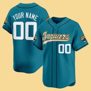 Jacksonville Jaguars 2025 Vapor Baseball Custom Jersey