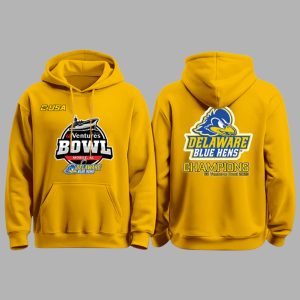 Delaware Blue Hens 68 Ventures Bowl Champions 2025 Hoodie 1 Delaware Blue Hens 68 Ventures Bowl Champions 2025 Hoodie 1