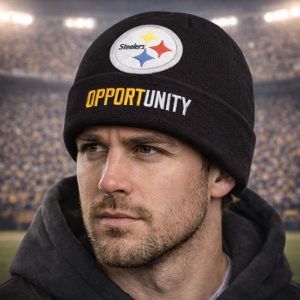 2025 Steelers Opportunity Beanie Hat 1