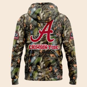 Alabama Crimson Tide 2025 Camouflage Hoodie 2