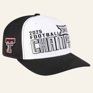 Red Raiders 2025 Big 12 Football Champions Hat 1