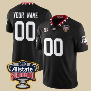 Georgia Bulldogs 2025 Sugar Bowl Custom Jersey