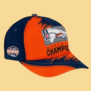 Broncos 2025 AFC West Champions Classic Cap 2 Broncos 2025 AFC West Champions Classic Cap 1